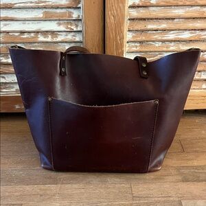 Portland Leather Tote